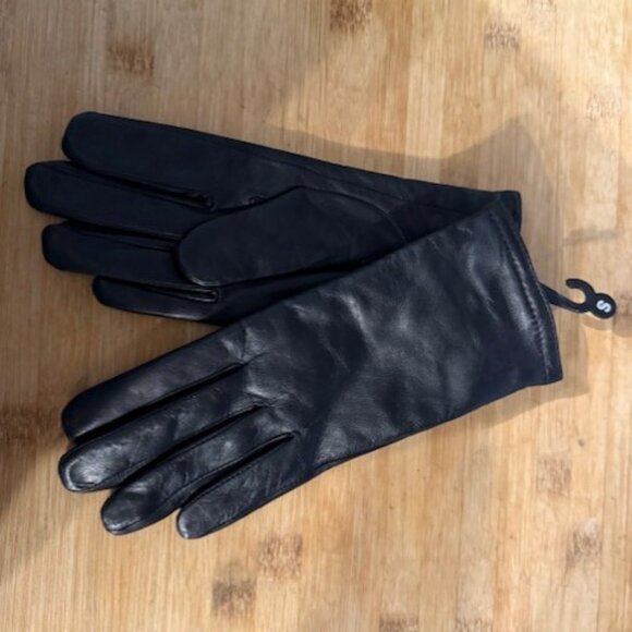 Black leather gloves with Thinsulate - NWT - Picture 6 of 16
